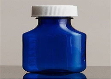 चीन यहां तक ​​कि मोटाई प्लास्टिक तरल चिकित्सा की बोतलें, 3 ओझेड ब्लू तरल पर्चे की बोतलें आपूर्तिकर्ता