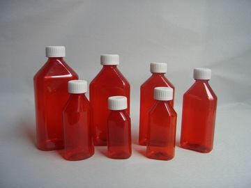 चीन बाल प्रतिरोधी 4 ओजेड एम्बर ओवल फार्मेसी बोतलें भी मोटाई के साथ गंध रहित एयरटाइट आपूर्तिकर्ता