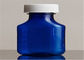 यहां तक ​​कि मोटाई प्लास्टिक तरल चिकित्सा की बोतलें, 3 ओझेड ब्लू तरल पर्चे की बोतलें आपूर्तिकर्ता
